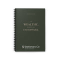 Wealthy, Worthy & Unstoppable Spiral Manifestation Journal